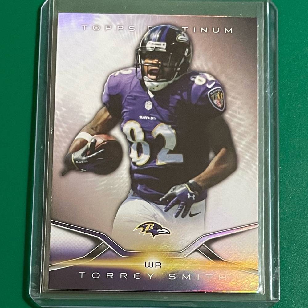 Torrey Smith #88 2014 Topps Platinum Football Trading Card